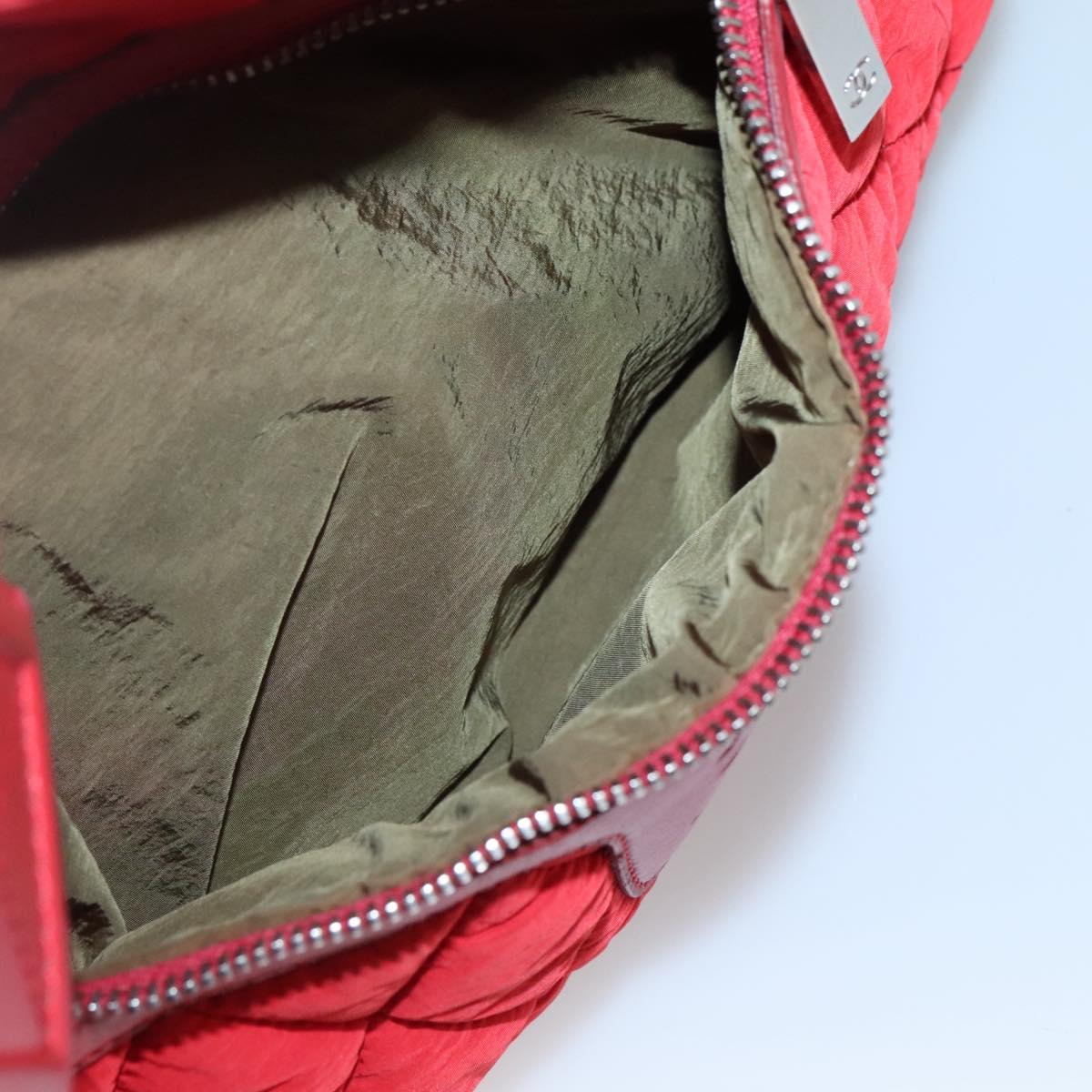 Chanel Coco Cocoon, Red, NYLON, tote