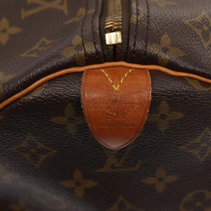Louis Vuitton Keepall 60, Brown, Canvas, travel