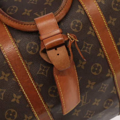 Louis Vuitton Keepall 60, Brown, Canvas, travel