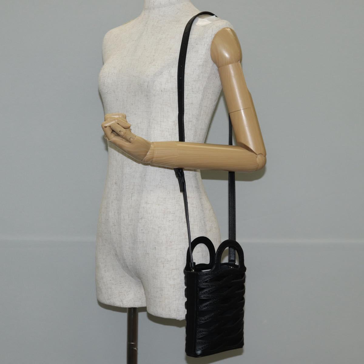 Balenciaga, Black, Leather, handbag