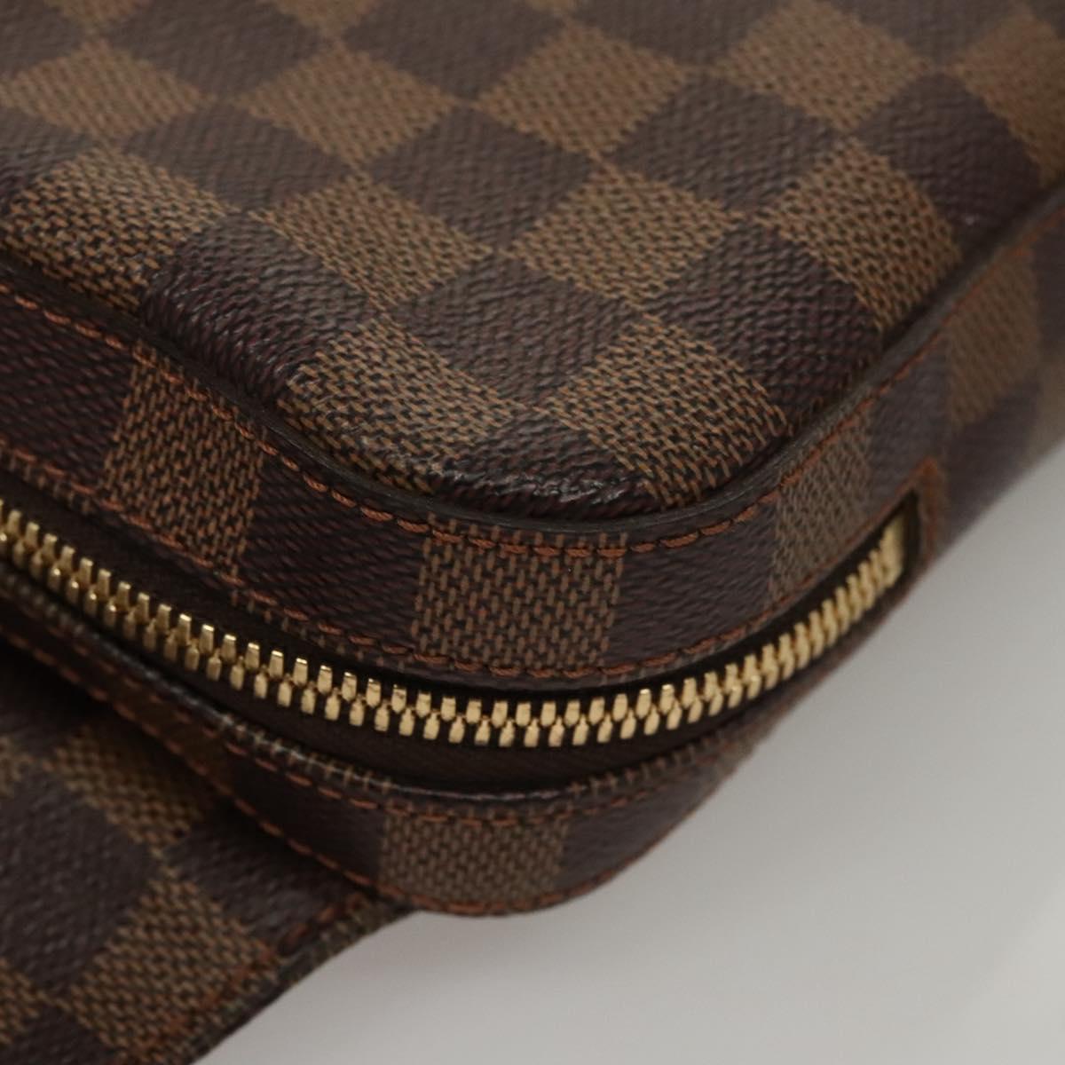 Louis Vuitton Geronimos, Brown, Canvas, shoulder