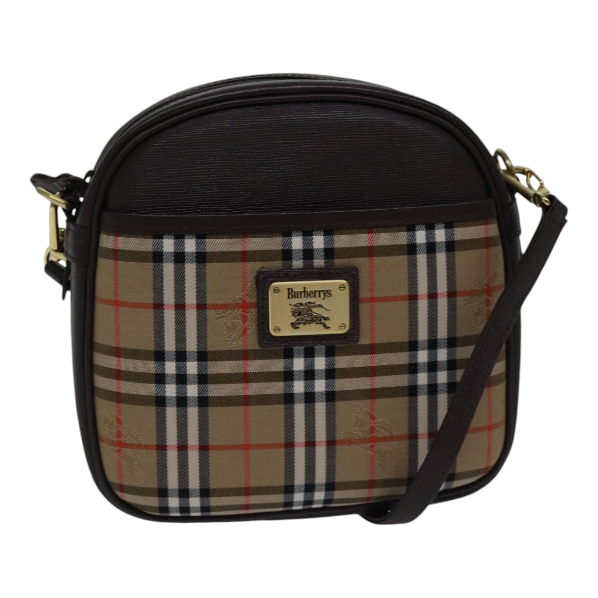 Burberry Nova Check, Beige, Canvas, shoulder