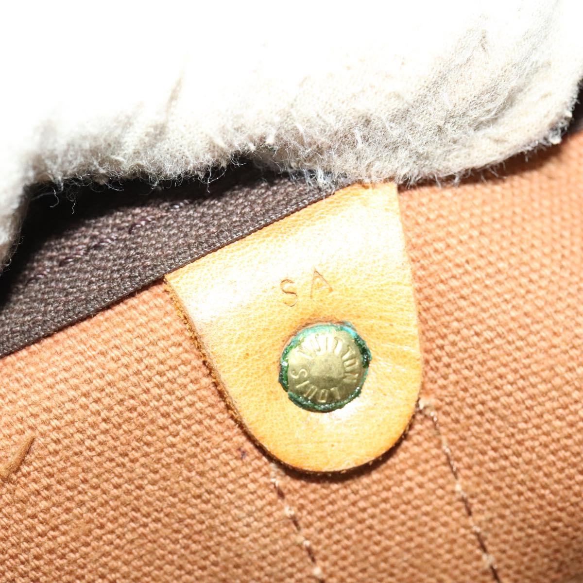 Louis Vuitton Keepall 60, Brown, Canvas, travel