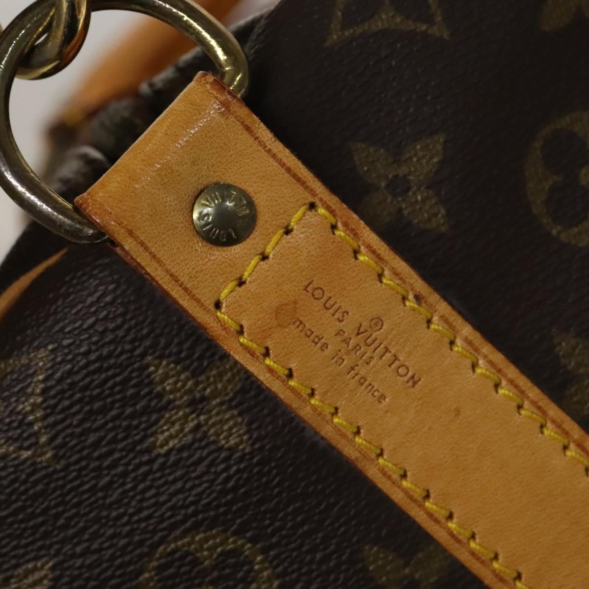 Louis Vuitton Keepall Bandouliere 55, Brown, Canvas, travel