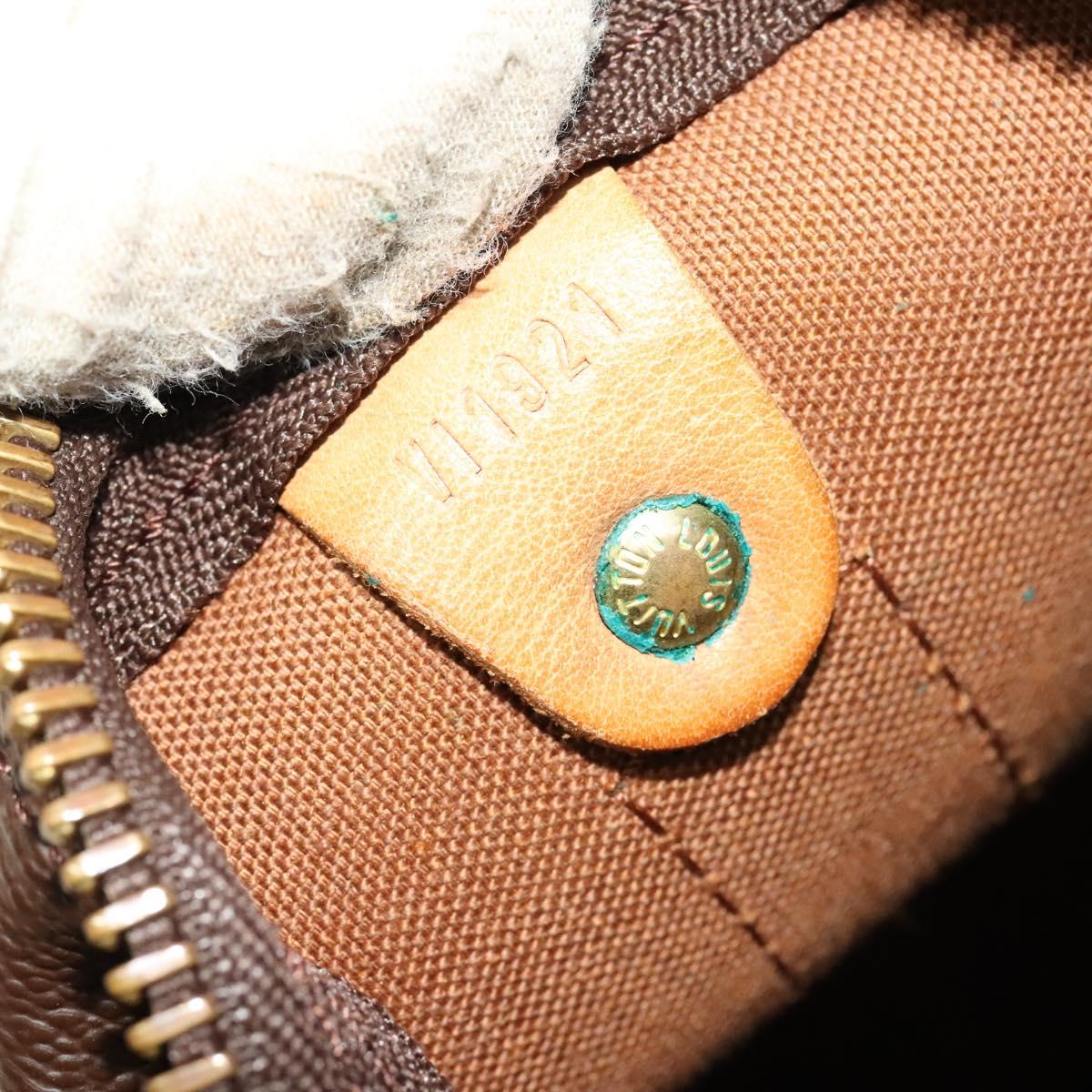 Louis Vuitton Keepall Bandoulière 60, Brown, Canvas, travel