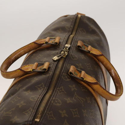 Louis Vuitton Keepall Bandouliere 45, Brown, Canvas, travel
