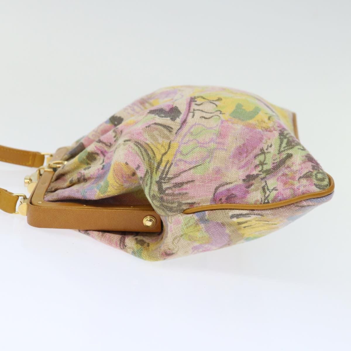 Fendi --, Beige, Canvas, shoulder