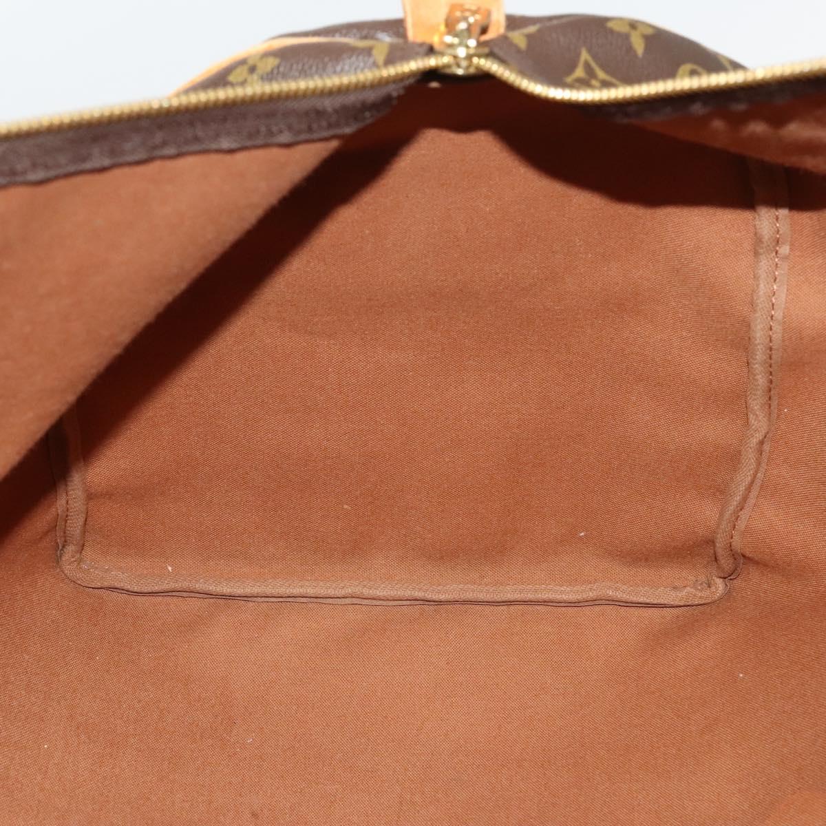 Louis Vuitton Keepall 60, Brown, Canvas, travel