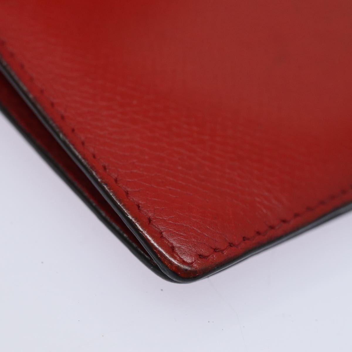 Hermès Béarn, Red, Leather, wallet