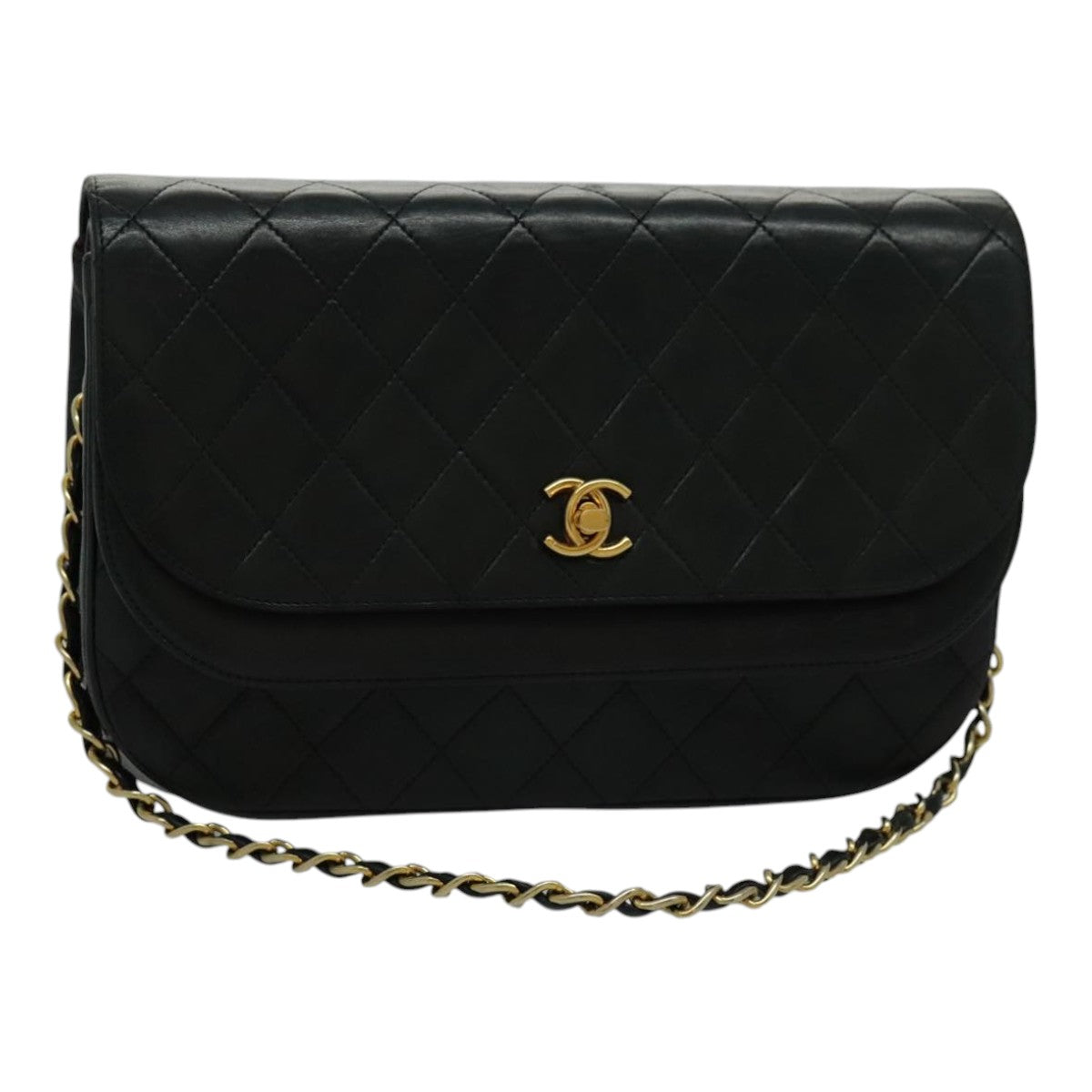 Chanel Flap bag, Black, Leather, shoulder