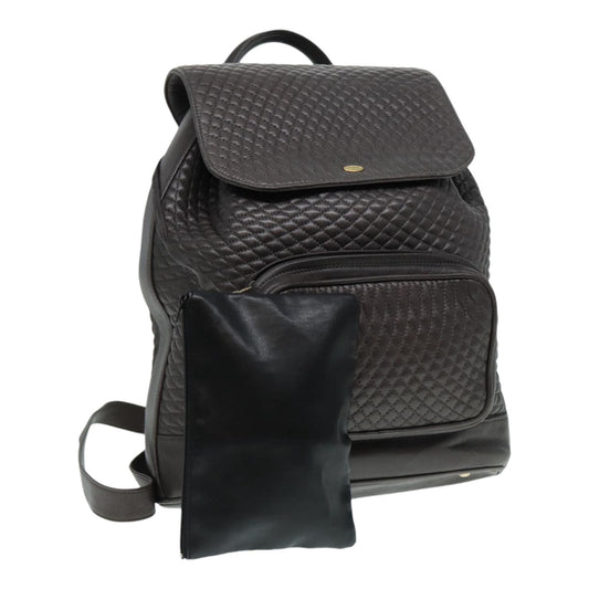 Bally, Black, Leather, backpack