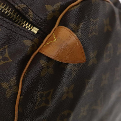 Louis Vuitton Keepall 60, Brown, Canvas, travel