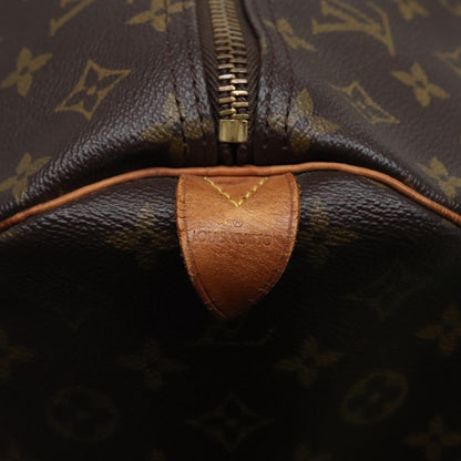 Louis Vuitton Keepall 60, Brown, Canvas, travel