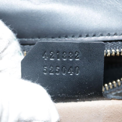 Gucci Sylvie, Black, Leather, shoulder