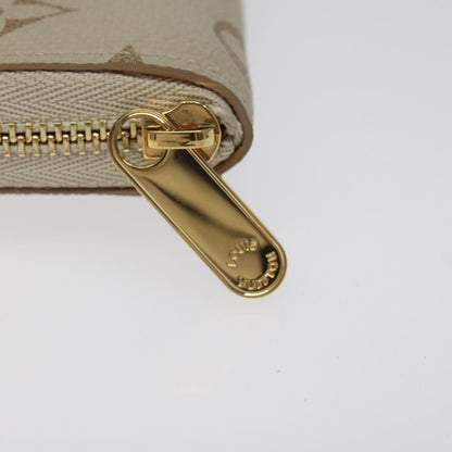 Louis Vuitton Zippy coin purse, Beige, Canvas, wallet