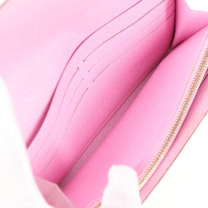 Louis Vuitton Sarah, White, Canvas, wallet