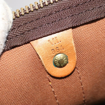 Louis Vuitton Keepall 50, Brown, Canvas, travel