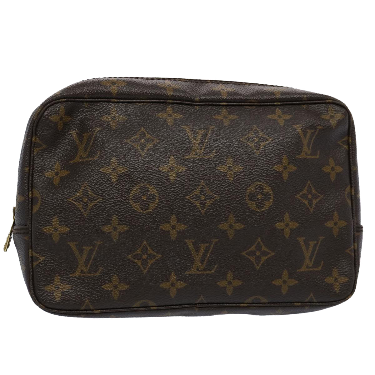 Louis Vuitton Trousse de Toilette, Brown, Canvas, clutch