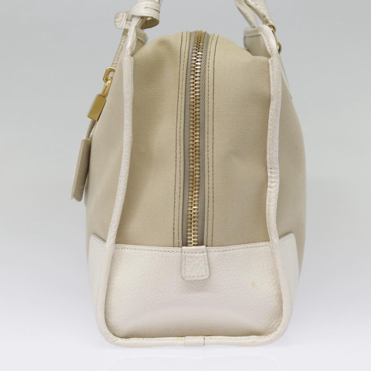 Loewe Anagram, Beige, Canvas, handbag