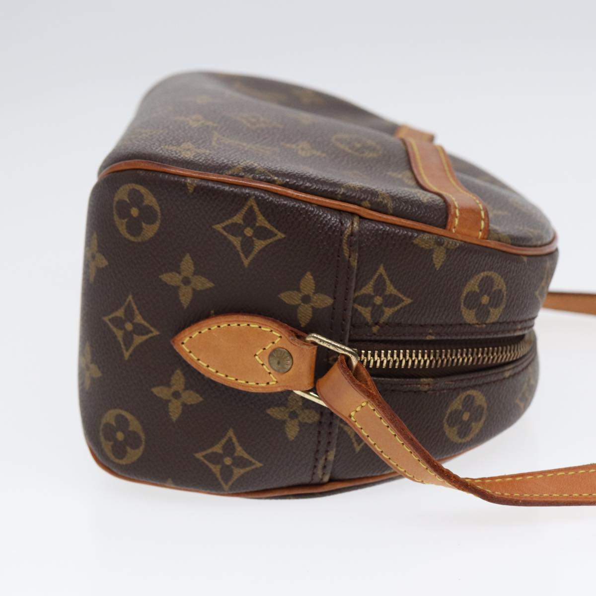 Louis Vuitton Besace, Brown, Canvas, shoulder