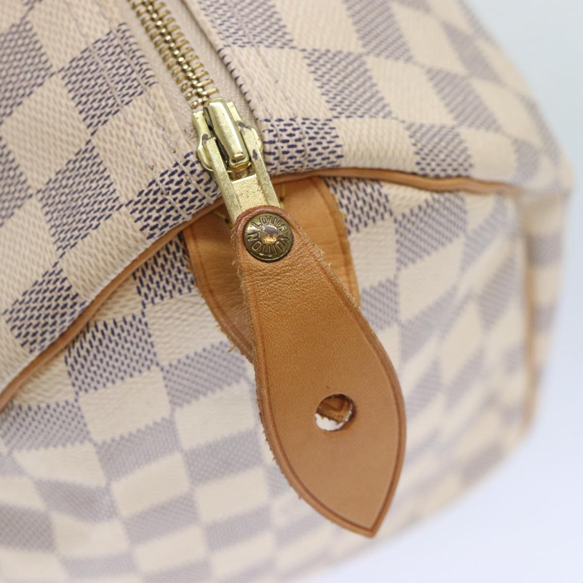 Louis Vuitton Speedy 30, Beige, Canvas, handbag