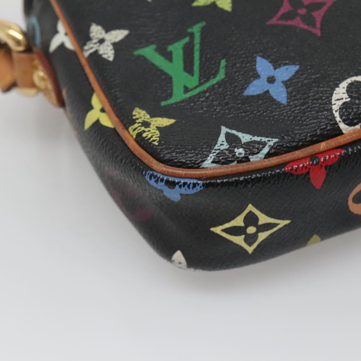 Louis Vuitton Rift, Black, Canvas, shoulder