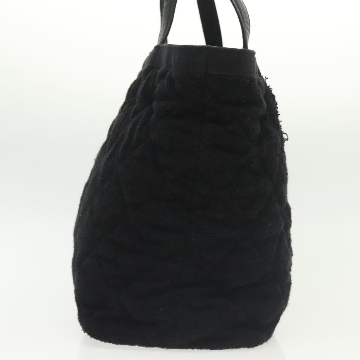 Chanel Logo CC, Black, Leather, tote