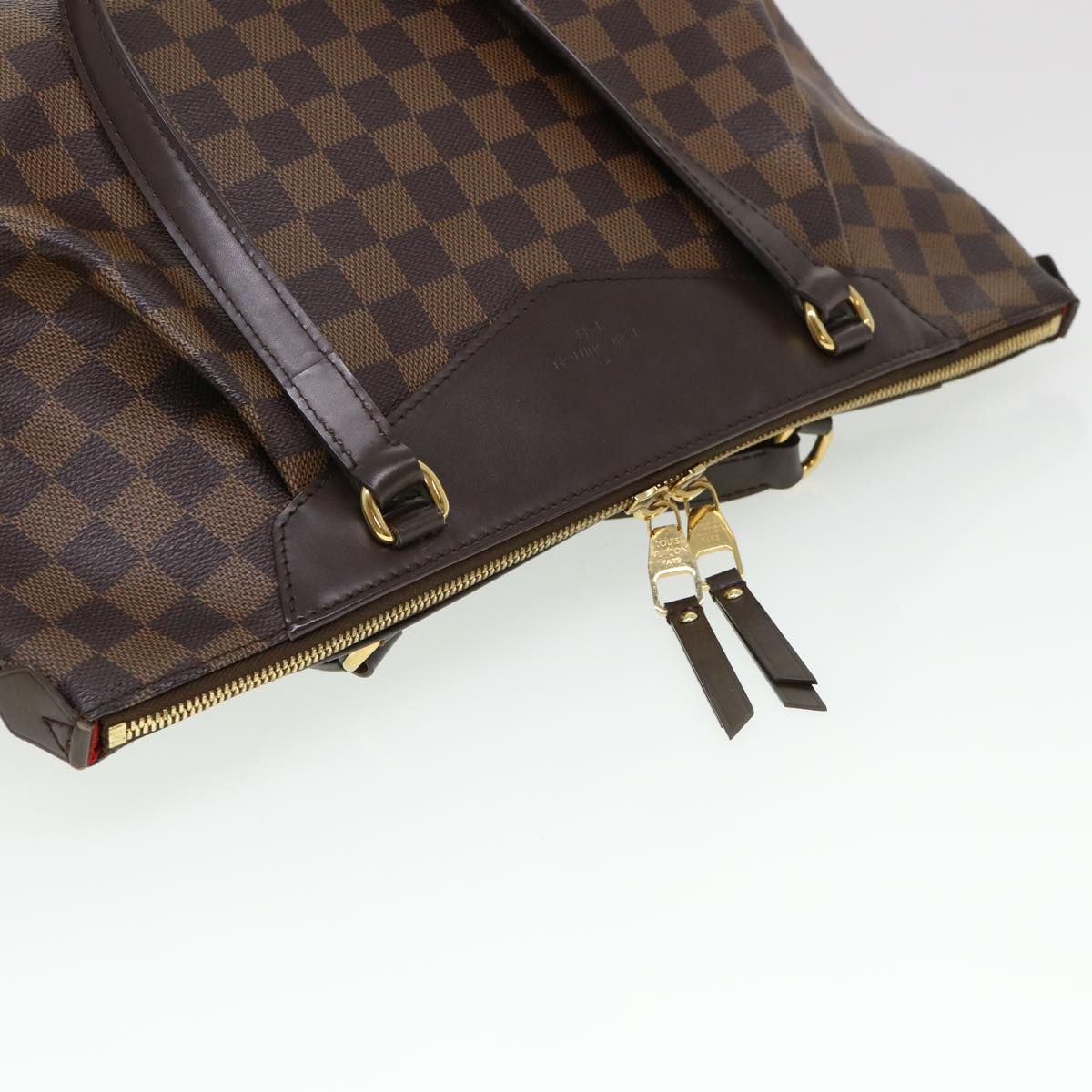 Louis Vuitton Westminster, Brown, Canvas, tote