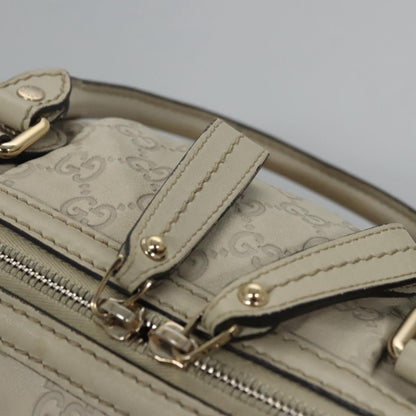 Gucci Sukey, White, Canvas, tote