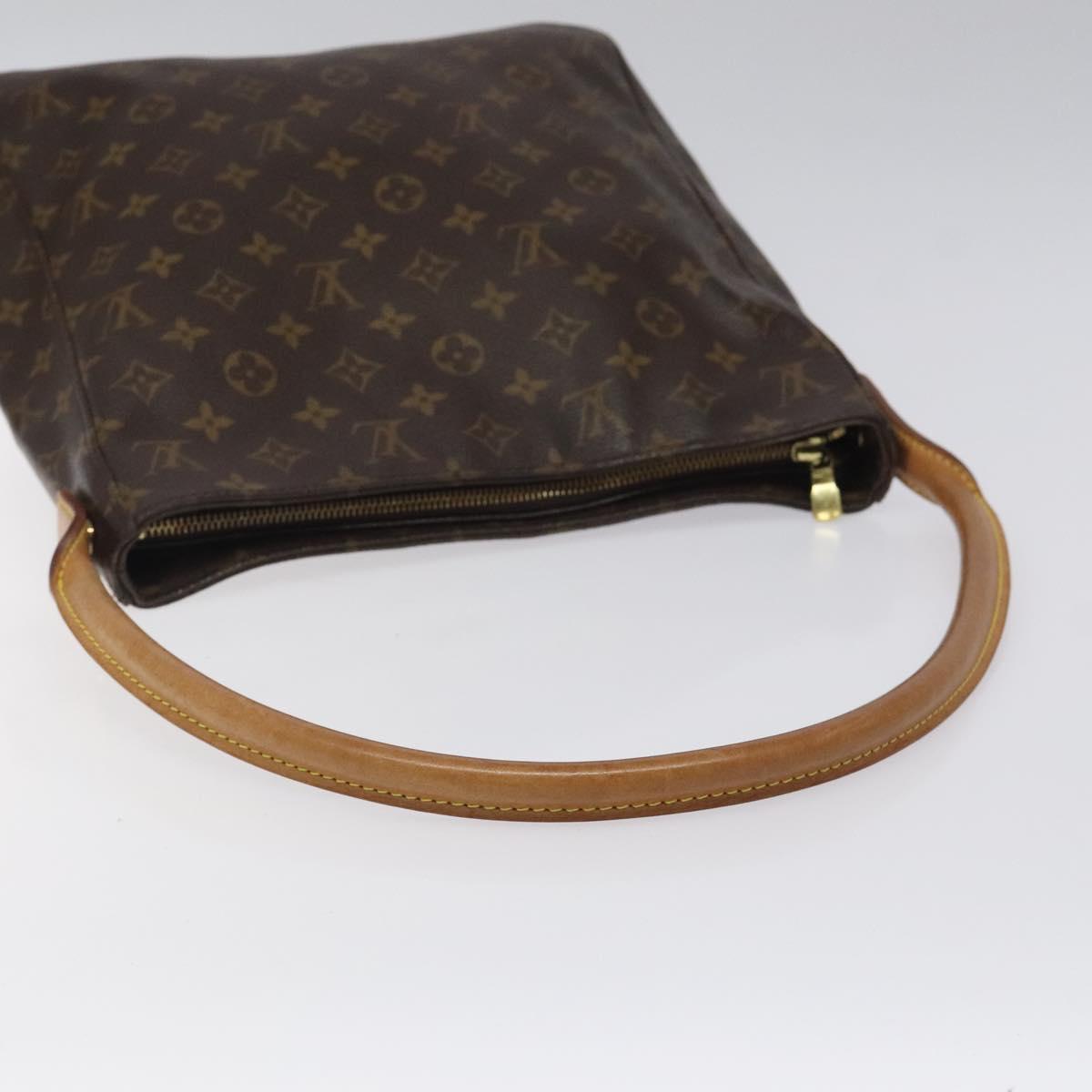 Louis Vuitton Looping GM, Brown, Canvas, shoulder