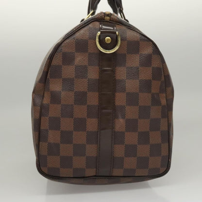 Louis Vuitton Speedy Bandoulière 30, Brown, Canvas, handbag