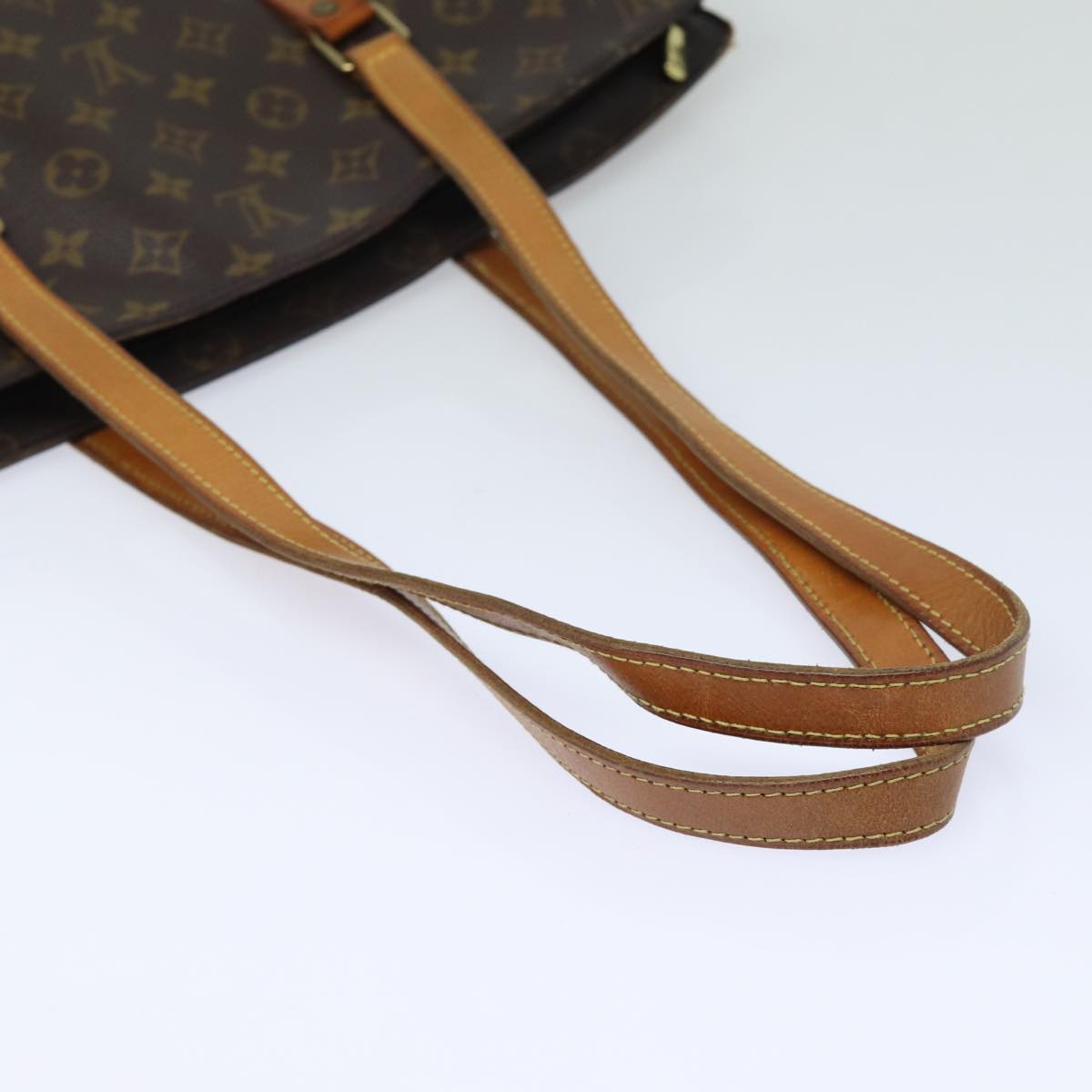 Louis Vuitton Babylone, Brown, Canvas, tote