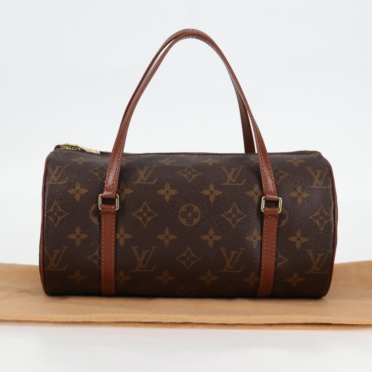 Louis Vuitton Papillon 26, Brown, Canvas, handbag