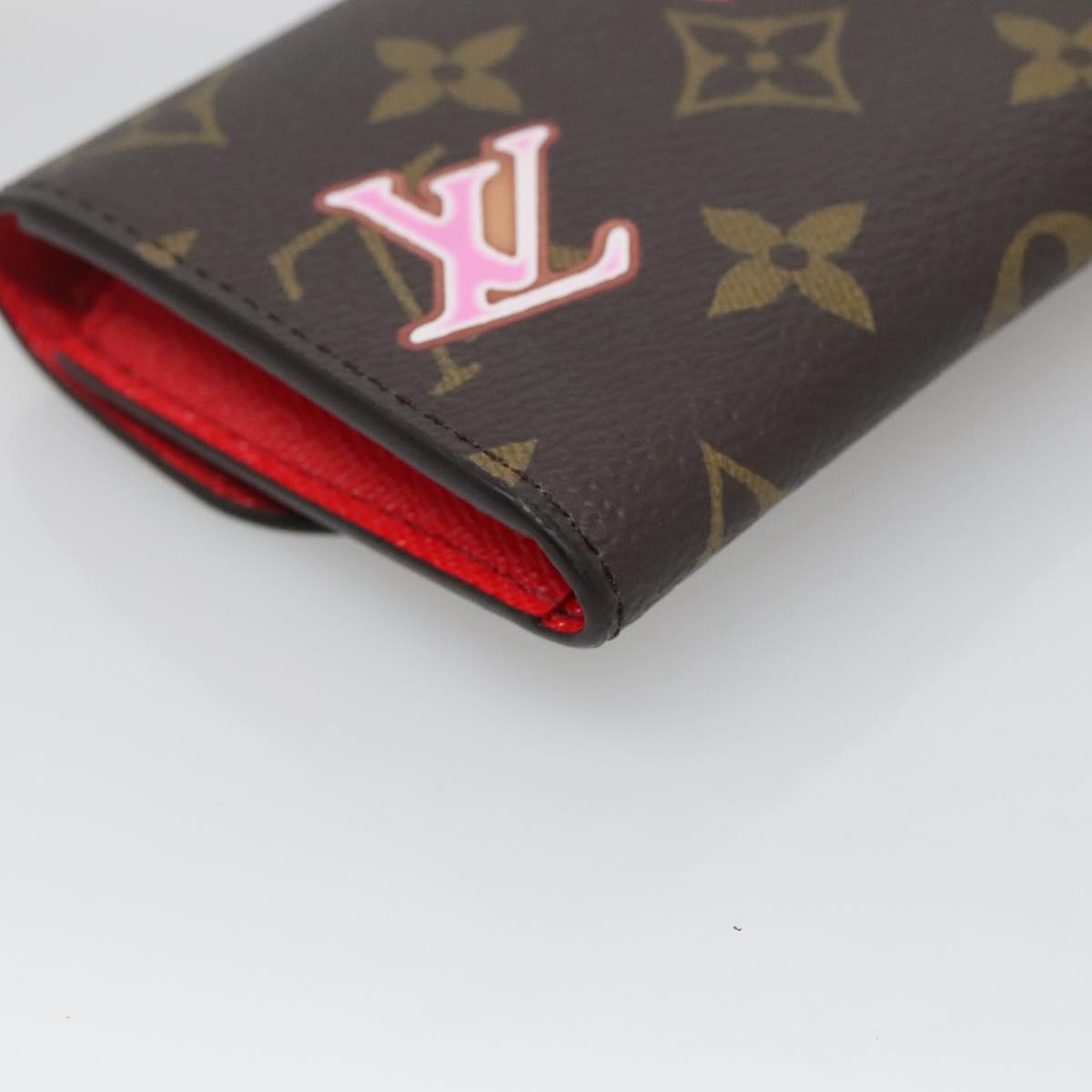 Louis Vuitton Rosalie, Brown, Canvas, wallet