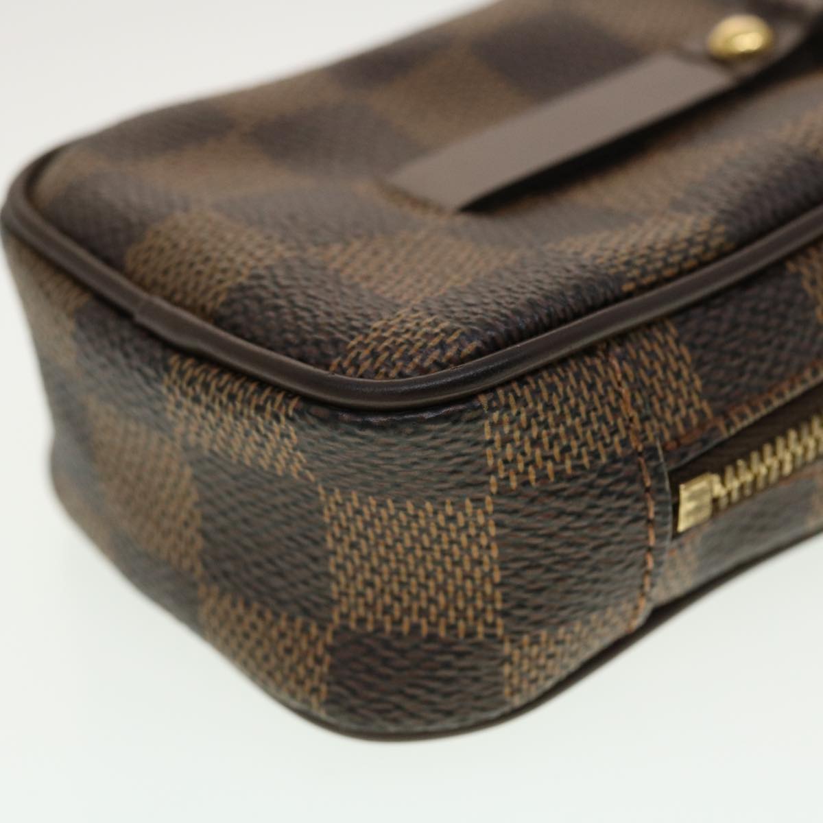 Louis Vuitton Okapi, Brown, Canvas, clutch