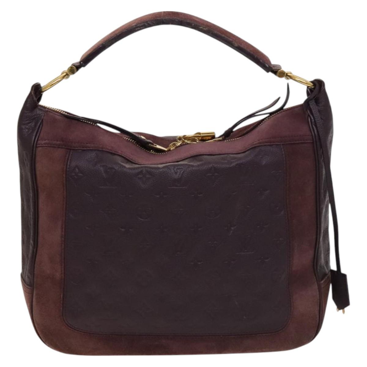 Louis Vuitton Audacieuse, Brown, Canvas, shoulder