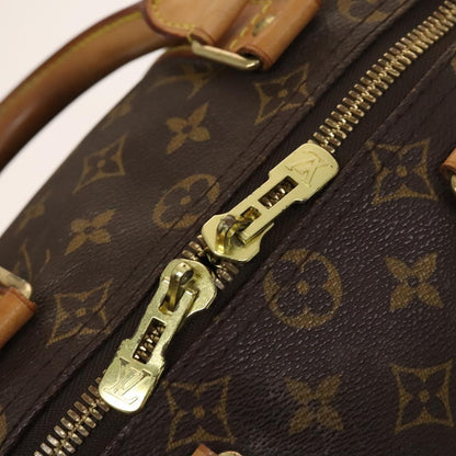 Louis Vuitton Keepall 45, Brown, Canvas, travel