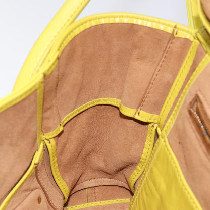 Bottega Veneta Arco, Yellow, Leather, shoulder