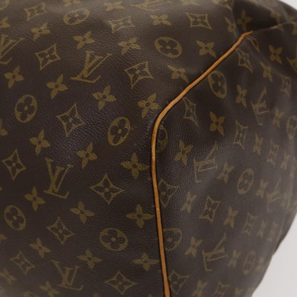 Louis Vuitton Keepall 60, Brown, Canvas, travel