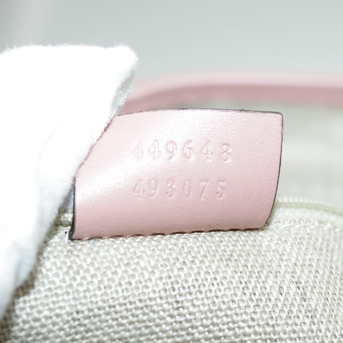 Gucci Micro guccissima, Pink, Leather, tote