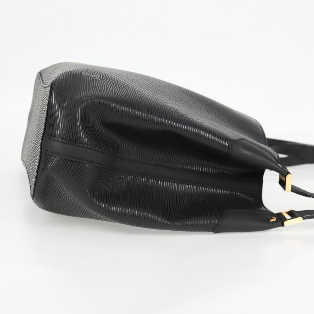 Louis Vuitton Mandala, Black, Leather, shoulder