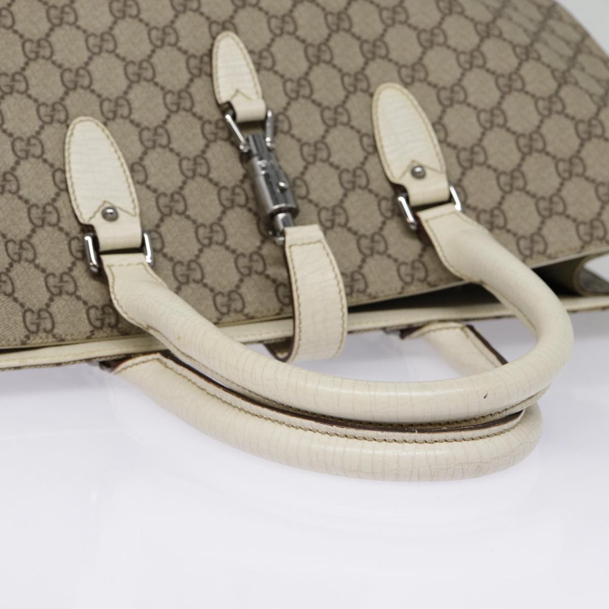 Gucci GG canvas, Beige, Canvas, handbag