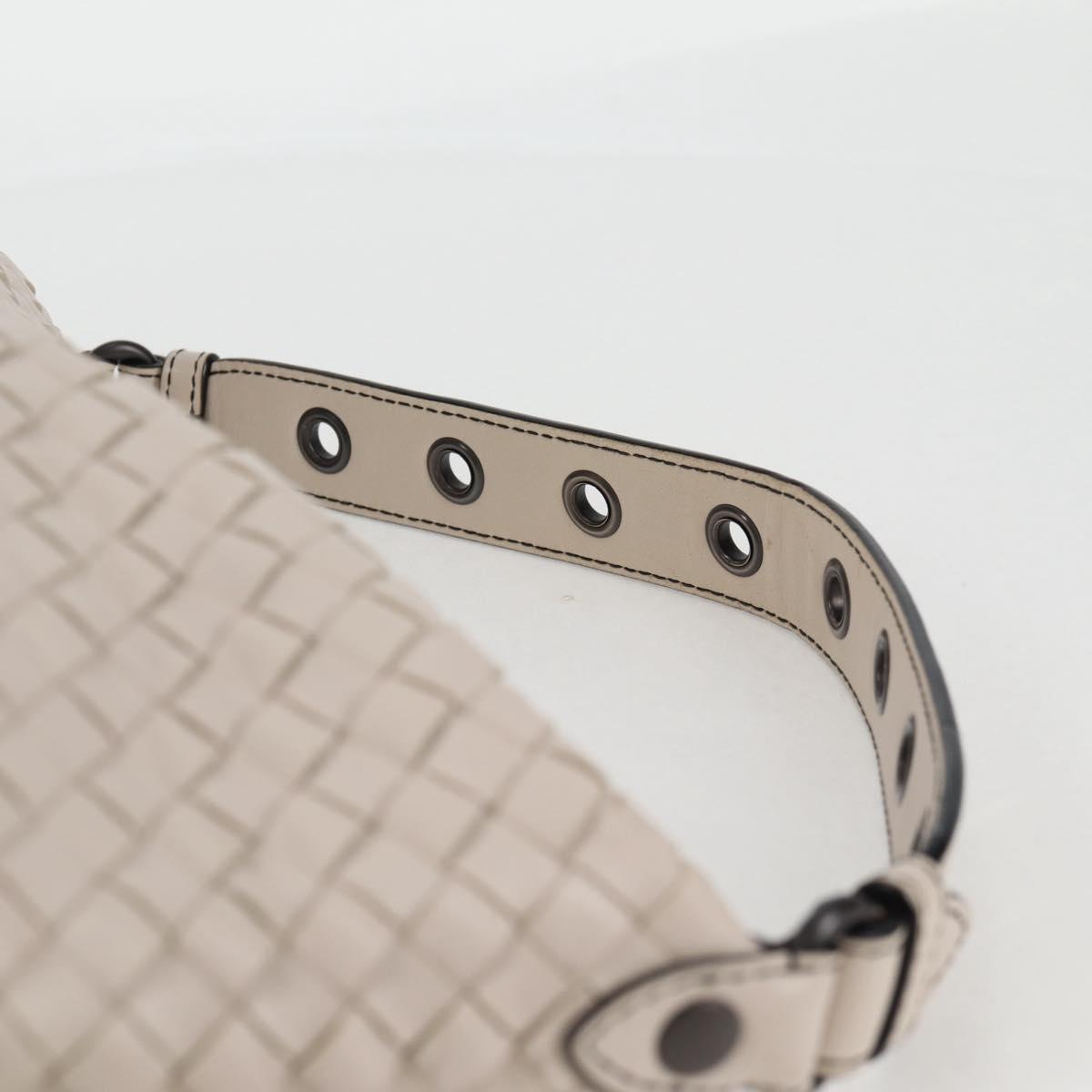 Bottega Veneta Intrecciato, White, Leather, handbag