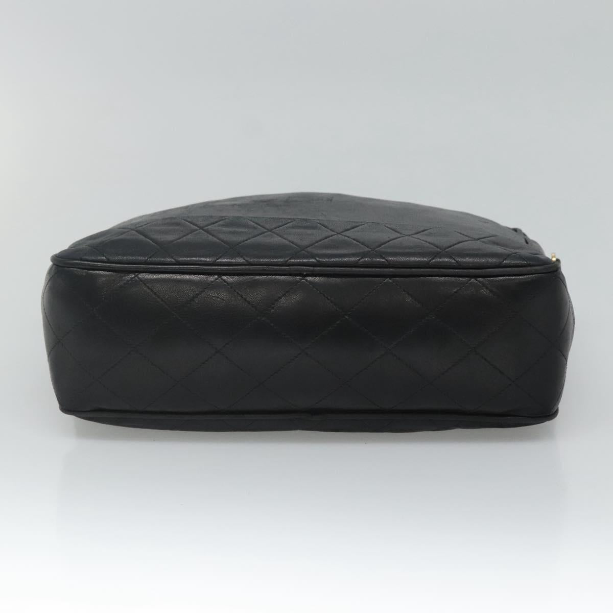 Chanel Camera, Black, Leather, shoulder
