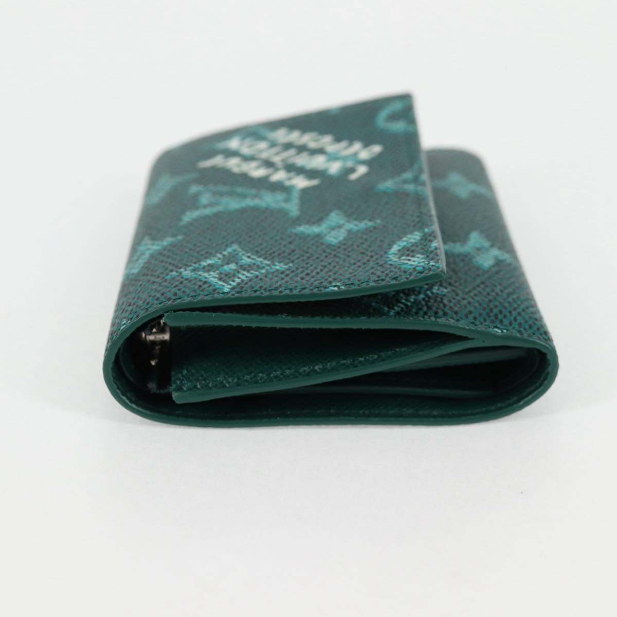 Louis Vuitton Victor, Green, Canvas, wallet