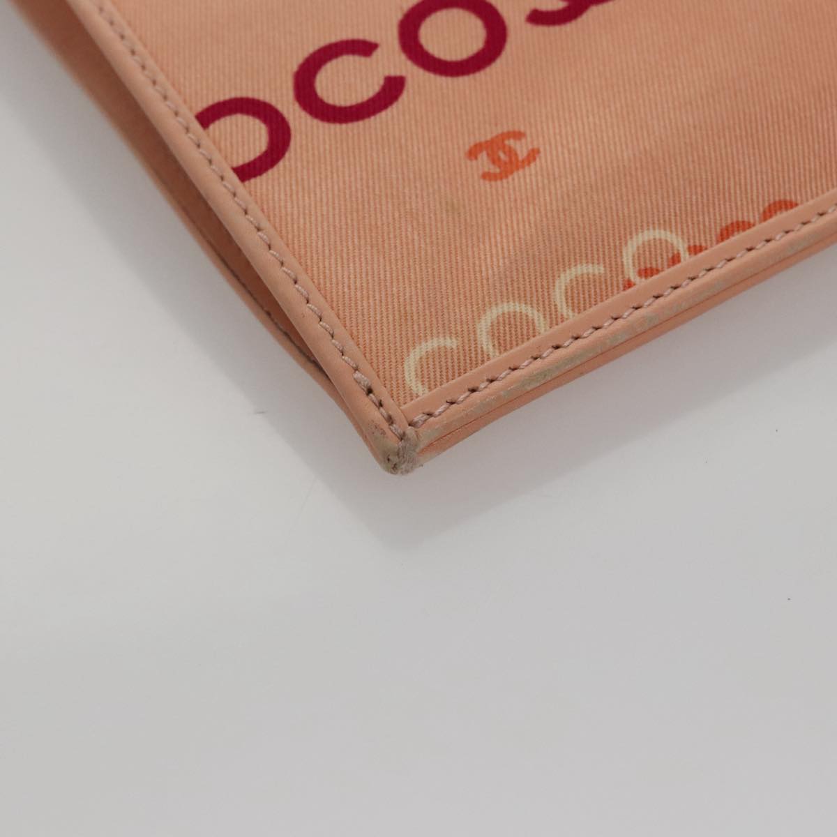 Chanel Coco Mark, Pink, Canvas, tote