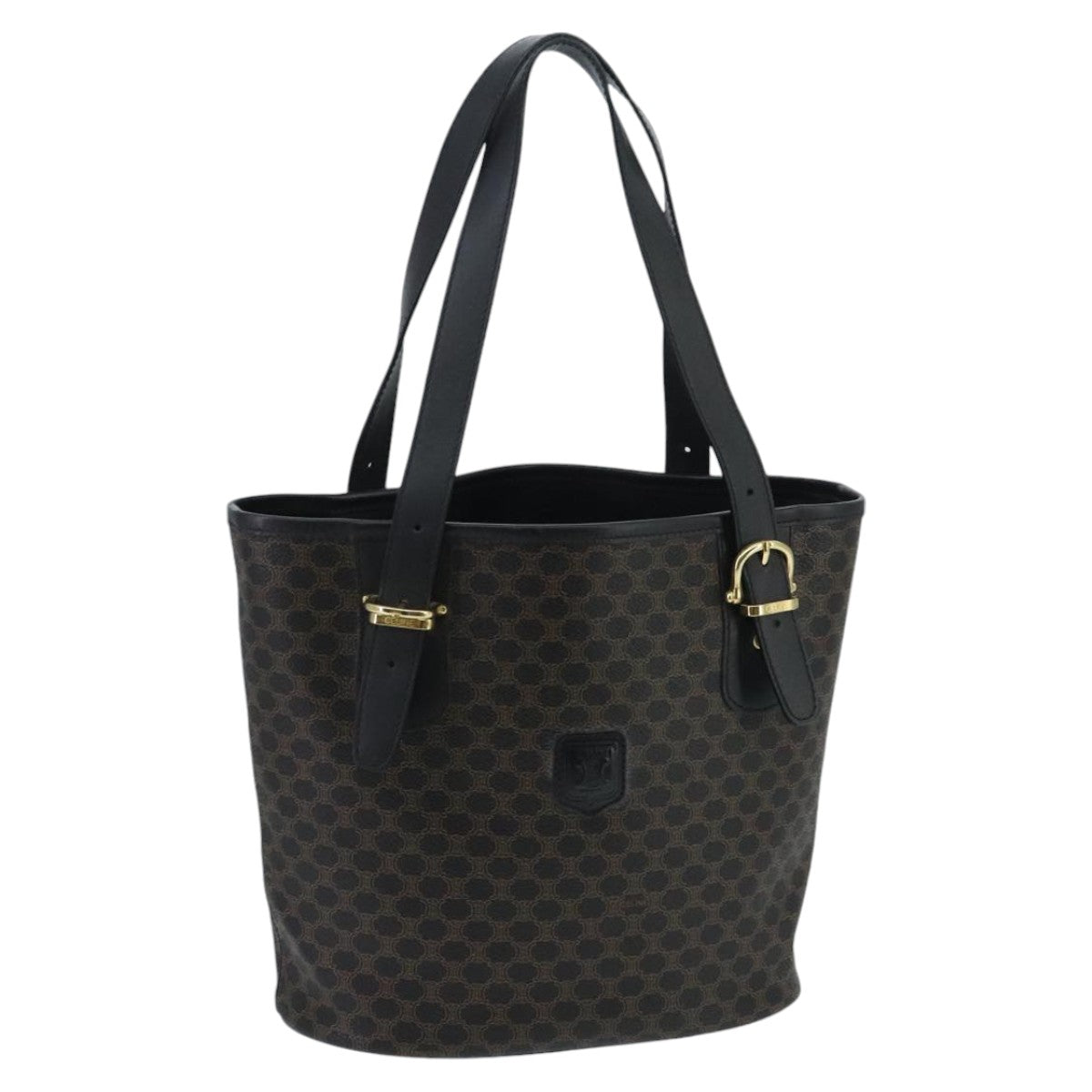 Céline Macadam, Black, Canvas, shoulder