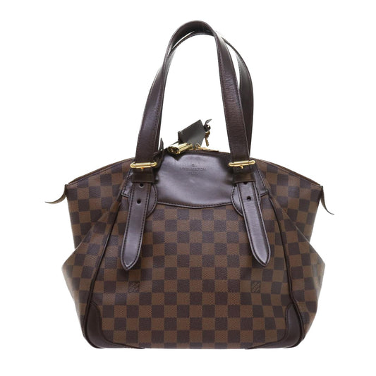 Louis Vuitton Verona, Brown, Canvas, shoulder