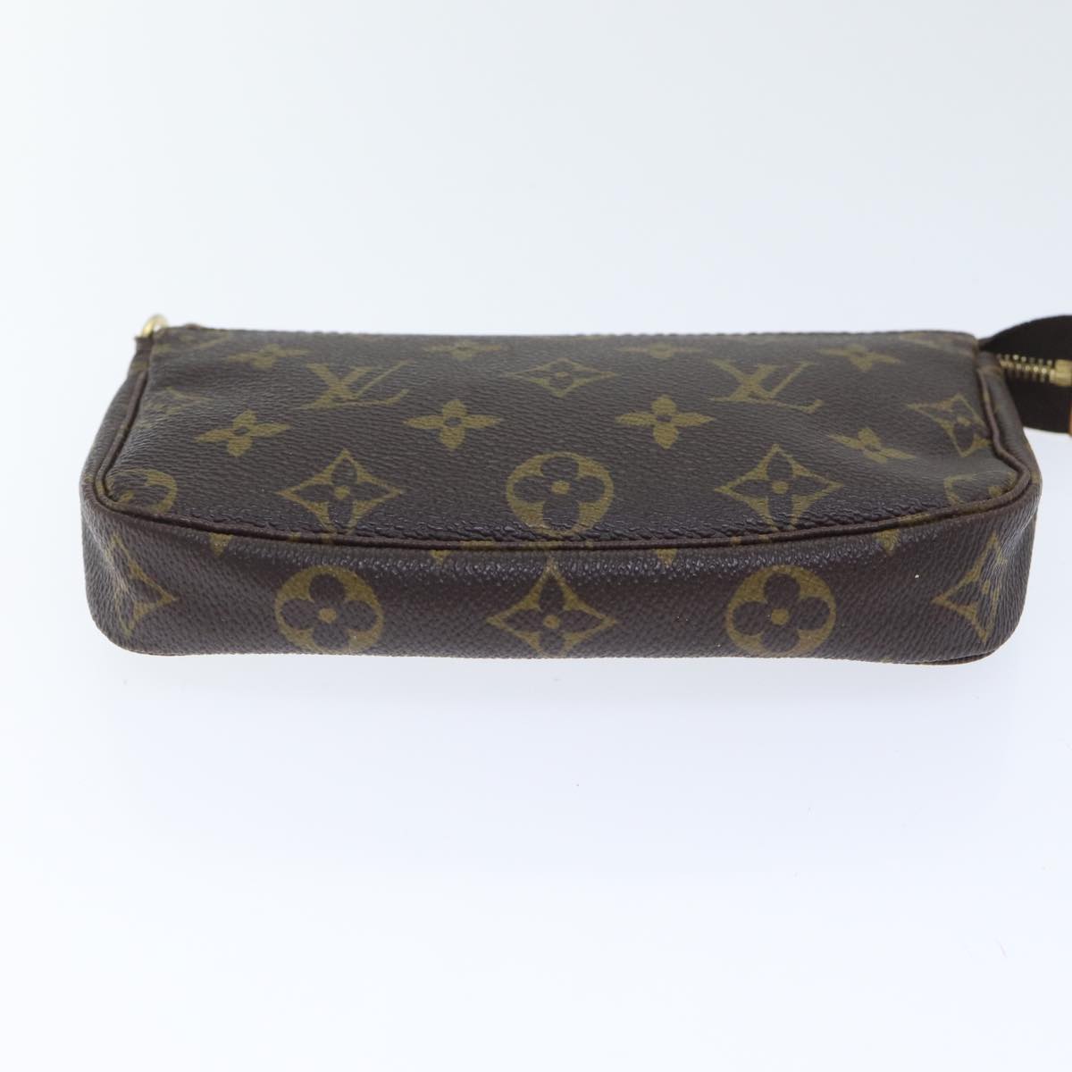 Louis Vuitton Pochette Accessoire, Brown, Canvas, clutch