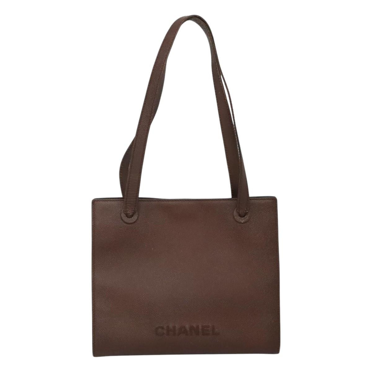 Chanel Chanel, Brown, Leather, tote
